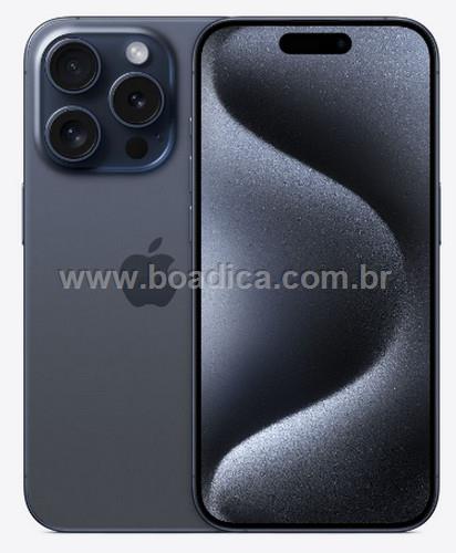 Apple iPhone 15 Pro 256GB (Desbloqueado Fabrica) Titânio Azul