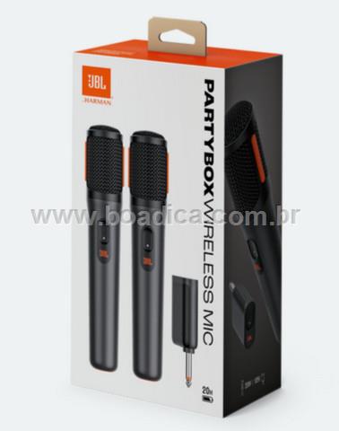 JBL PartyBox Wireless Mic (JBLPBWIRELESSMIC) Preto - preços e